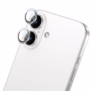 YESIDO OBJEKTĪVA AIZSARGS WB54 priekš IPHONE 16/16 PLUS, MELNS