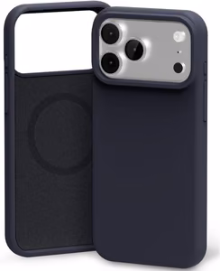 Korpuss Mercury Pure Magsafe Silicon Case Apple iPhone 17 Pro Max tumši zils