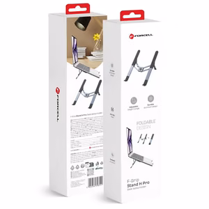 FORCELL F-GRIP Fold Stand H Pro galda turētājs - pelēks