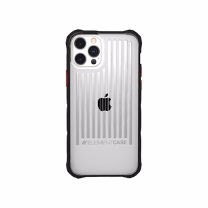 Element Special Ops vāciņš ierīcei iPhone 13 Pro, ar Mil-Spec aizsardzību pret kritieniem, melns un caurspīdīgs