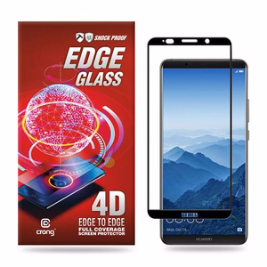 Crong Edge Glass 4D Full Glue rūdīta stikla ekrāna aizsargs Huawei Mate 10