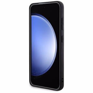 Guess 4G Big Metal Logo viedtālruņa apvalks Samsung Galaxy S24 - rozā