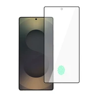 Rūdīts stikls Tel Protect 10X Privacy Titanium priekš Samsung Galaxy S25 Ultra (ar pirkstu nospiedumu atbloķēšanu) (apvalks)