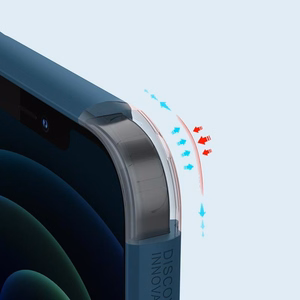 Nillkin Super Frosted Shield Pro vāciņš ierīcei Apple iPhone 12 Pro Max, sarkans