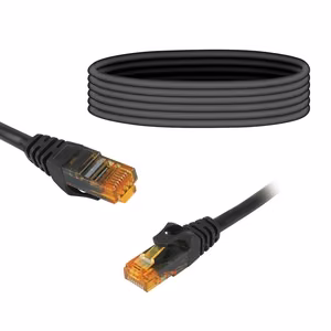 Патч-корд CAT6e UTP 8P8C 10м чёрный