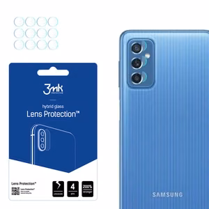 hibrīda stikls 3MK FLEXIBLE GLASS LENS SAMSUNG GALAXY M52 kamerai 4 gab..