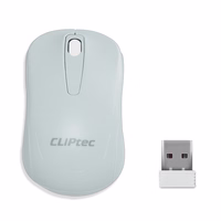Cliptec Datora pele Young RZS859 bezvadu optical 1200DPI pelēks