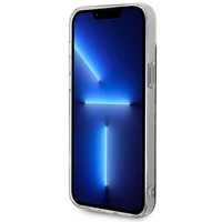 Komplekts Guess GUBPP14MHMEACSK apvalks + lādētājs iPhone 14 Plus 6.7" melns/ciets apvalks Marmors Magnētiskais