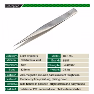 Pincete Best BST-16L