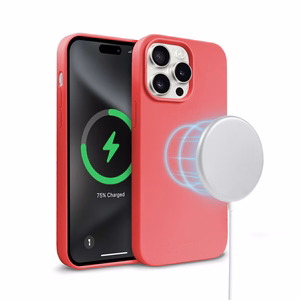 Crong Color Cover Magnetic MagSafe vāciņš ierīcei iPhone 15 Pro Max, rozā