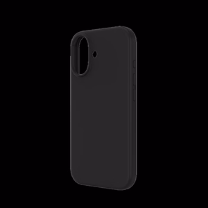 JUST MUST REGULAR DEFENSE silikona maciņš ar MAGSAFE iPhone 17 melns