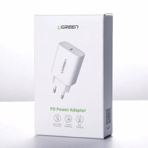 Lādētājs Ugreen CD137 20W USB-C balts