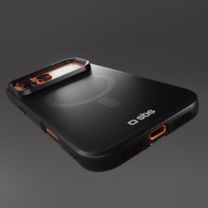 SBS Full Active Magnētiskais viedtālruņa apvalks ar D3O tehnoloģiju iPhone 17 Pro - melns