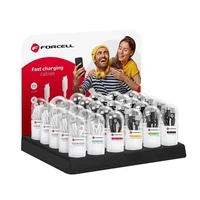 FORCELL darbvirsmas statīvs crystal tube D336