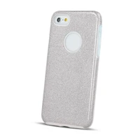Glitter 3in1 case for iPhone 16e / 17e silver