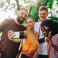 Wozinsky WLWP-10KA0Y3WS 22.5W PD Qi2 10000 mAh Portatīvais lādētājs ar statīvu - balts