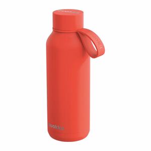 Quokka Solid With Strap nerūsējošā tērauda termopudele, 510 ml, Orange