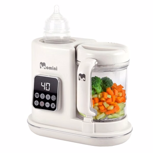 Momini 7in1 MiniChef tvaika multiblenderis ar pudelītes sildīšanas funkciju