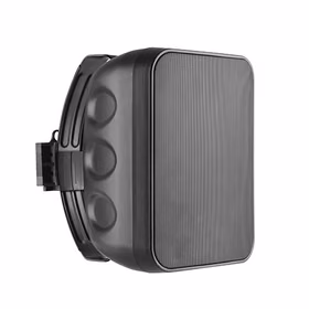 Wall Speaker, 60W, 6.5", Two-Way, Melns, Weather-Resistant