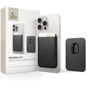 Tech-Protect MagWallet Magsafe karšu apvalks - melns