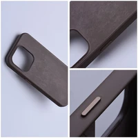 WOVEN MAG COVER vāciņš saderīgs ar MagSafe IPHONE 13 Pro - gaiši brūns