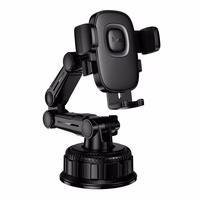 Automašīnas tālruņa turētājs Hoco H89 (instrumentu panelis), melns