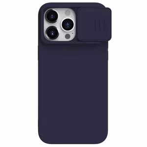 Nillkin CamShield Silky Silicone Case for Apple iPhone 15 Pro Max Dark Purple