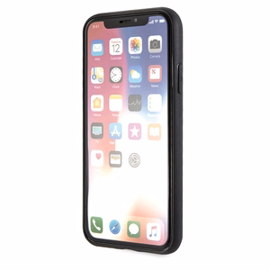 Karl Lagerfeld Ikoniskais Mirdzošs Karla Galvas iPhone X / Xs Viedtālruņa apvalks - sarkana