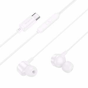 Austiņas Borofone BM94 USB-C baltas