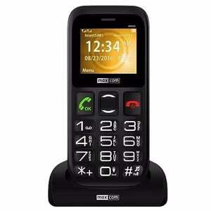 Maxcom MM 426SE GSM mobilais tālrunis, melns