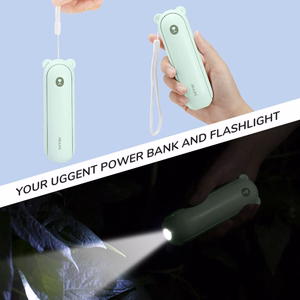 JisuLife Handheld Fan 8 Plus rokas ventilators, zaļš