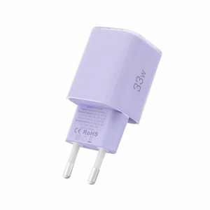 Tech-Protect NCM33 PD 33W QC3.0 USB-C / USB-C sienas lādētājs - violets