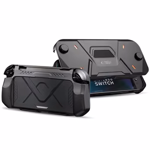Tech-Protect Carbonox apvalks Nintendo Switch 2 - melns