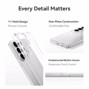 Rock Crystal Transparent Series maciņš priekš Samsung Galaxy S26 Plus caurspīdīgs