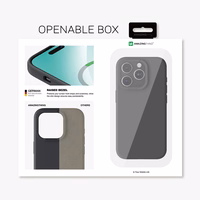 Amazing Thing Smoothie Magsafe apvalks 8FT IP156.7SMBK Iphone 15 Plus melna