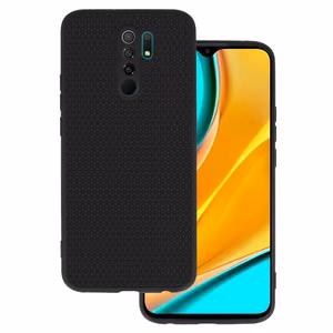 Tel Protect Liquid Air Case viedtālruņa apvalks Xiaomi Redmi 9 melns