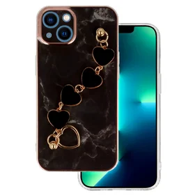 Trend viedtālruņa apvalks Iphone 13 dizains 6 melns