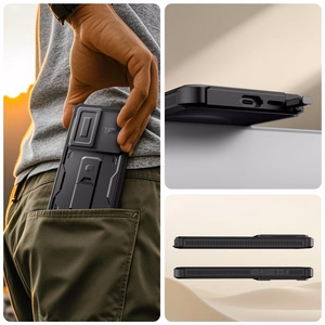 Tech-Protect Kevlar Cam+ Maciņš for Samsung Galaxy S26 Ultra - melns