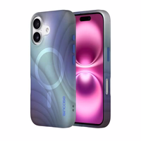 Incase Halo maciņš MagSafe - maciņš iPhone 16 (Tidal Ocean)