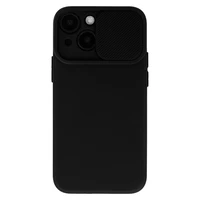 Viedtālruņa apvalks Camshield Soft Iphone 13 Pro Max melns