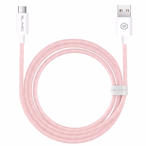 Blavec Cable Candy braided - USB to Type C - PD 60W 3A 3 metres Apple CarPlay/Android Auto (CCA-UC3P30) pink