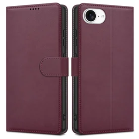 Korpuss Fancy Wallet Samsung A546 A54 5G bordo krāsā