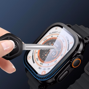 Tech-Protect rūdīts stikls 2 gab. Apple Watch Ultra 49mm oranžs