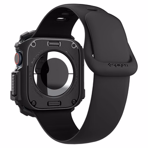 Чехол Spigen Rugged Armor для Apple Watch 10 (42mm) - чёрный