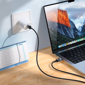 Kabelis USB A uz USB C Hoco 5A ar ekrānu 1 m X118 melns