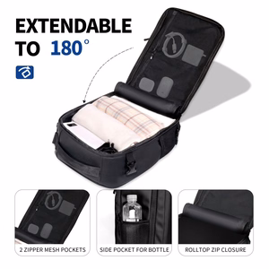 Tech-Protect Defender S50 mugursoma Ryanair un Wizzar, 20L klēpjdatoram - melna