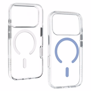 Liavec Pure maciņš Iphone 17 Pro Max/18 Pro Max, gaiši zils (kameras vadības poga)