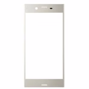 Outer Screen Glass Saderīgs ar Sony Xperia XZ F8332 Sudrabs HQ