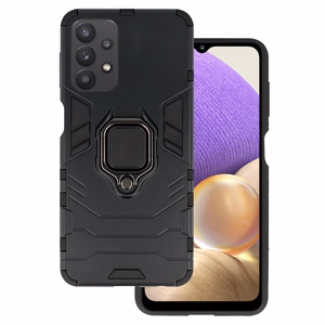 Viedtālruņa apvalks Ring Armor Samsung Galaxy A32 5G melns