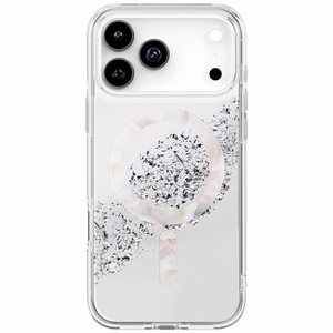 Uniq Coehl Crystelle viedtālruņa apvalks iPhone 17 Pro Max Magnētiskā uzlāde - sudraba